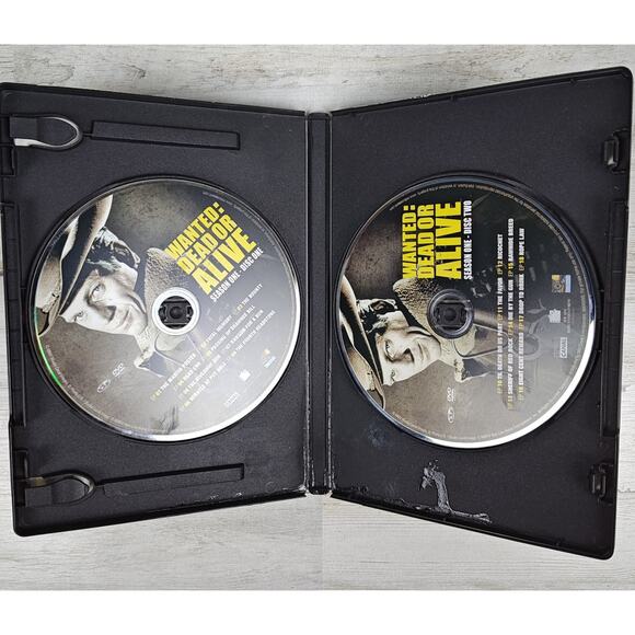 Wanted Dead Or Alive-Season 1 Volume 1 DVD Steve McQueen 18 Episodes - Picture 3 of 5